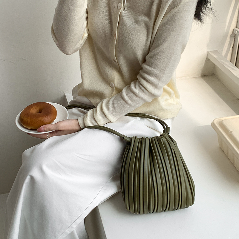 Luxury Bags Korea - PU Leder Kleine Vierkante Schoudertasjes voor