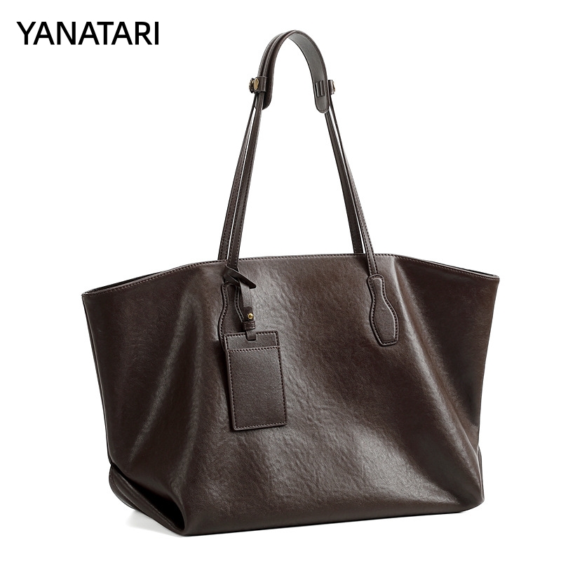 Luxury Bags Korea - Luxe dames schoudertas van zacht leer,