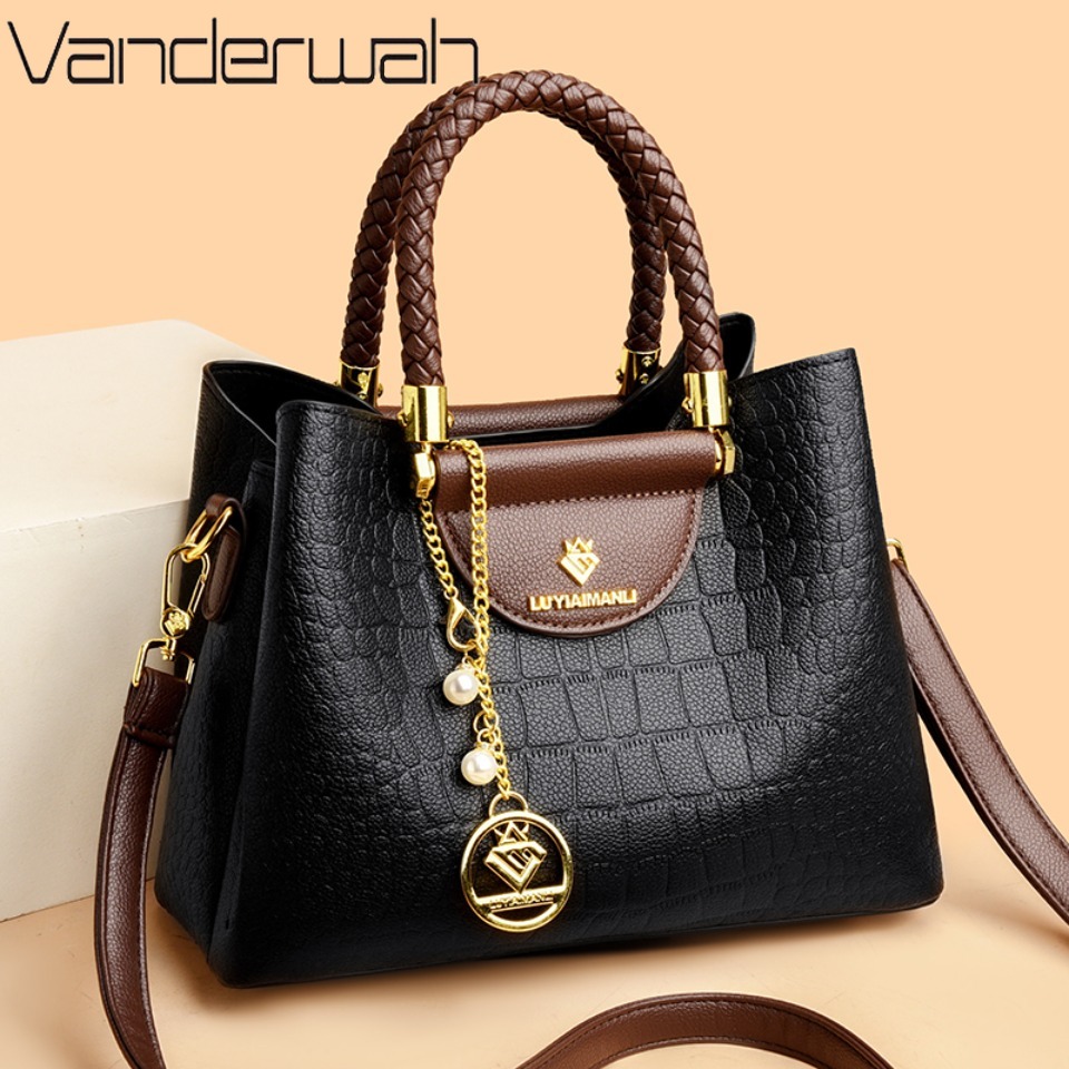 Luxury Bags Store - Geweven handvat Echt merk Hoge kwaliteit