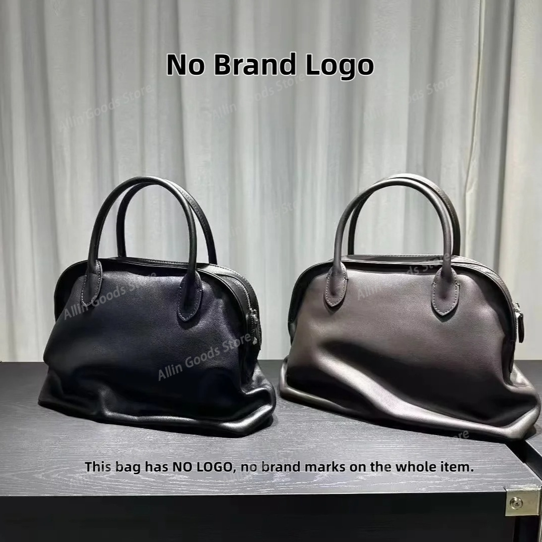Luxury Bags Gr - Echte koeienhuidleren mini-shell draagtas voor dames,