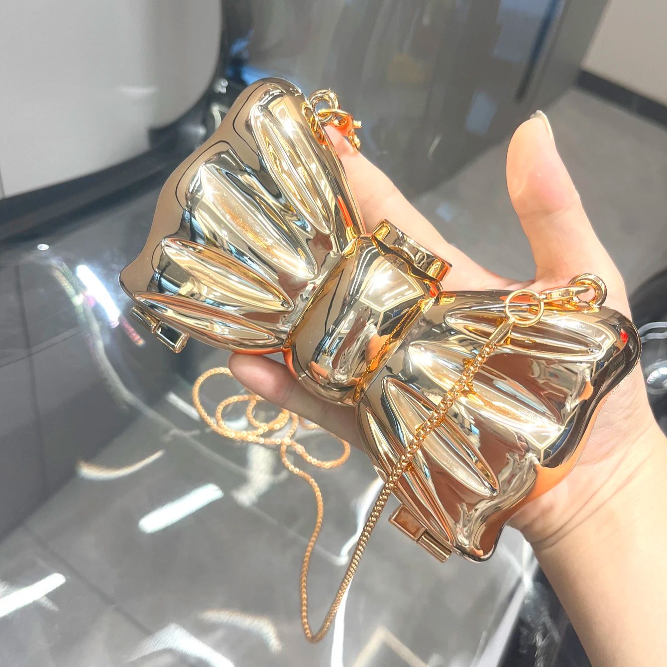 Gouden avondtasje portemonnees - Luxury Bags Designer recensie en prijs