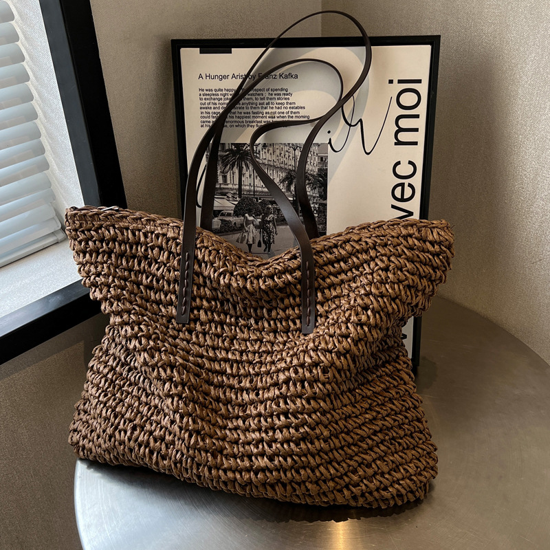 Strogeweven draagtassen Casual - Luxury Bags Store recensie en prijs