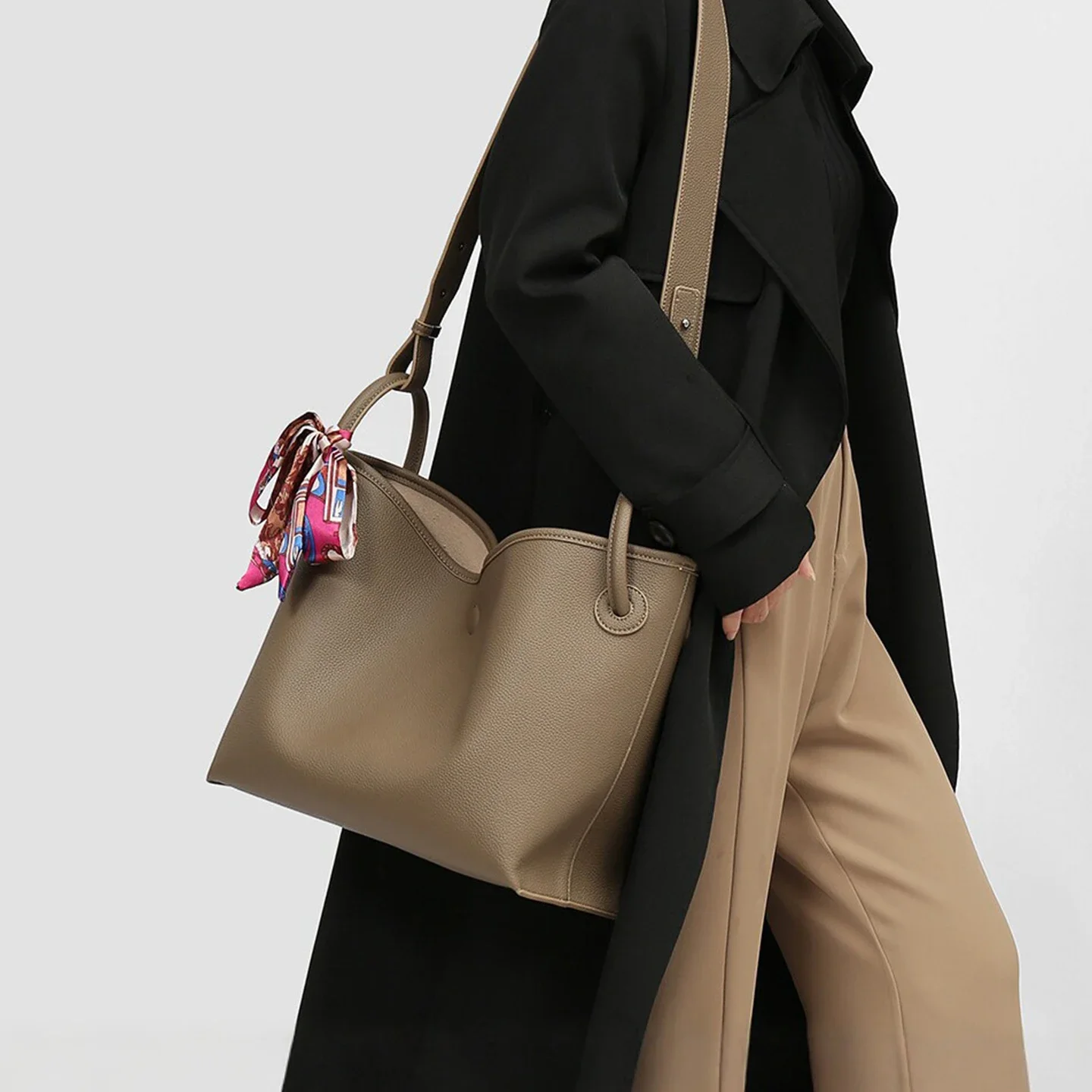 Luxe dames handtas van PU leer - Luxury Bags In China recensie en prijs