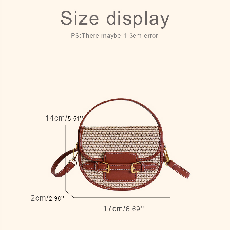 Engelse stijl mini strooien za - Luxury Bags Designer recensie en prijs
